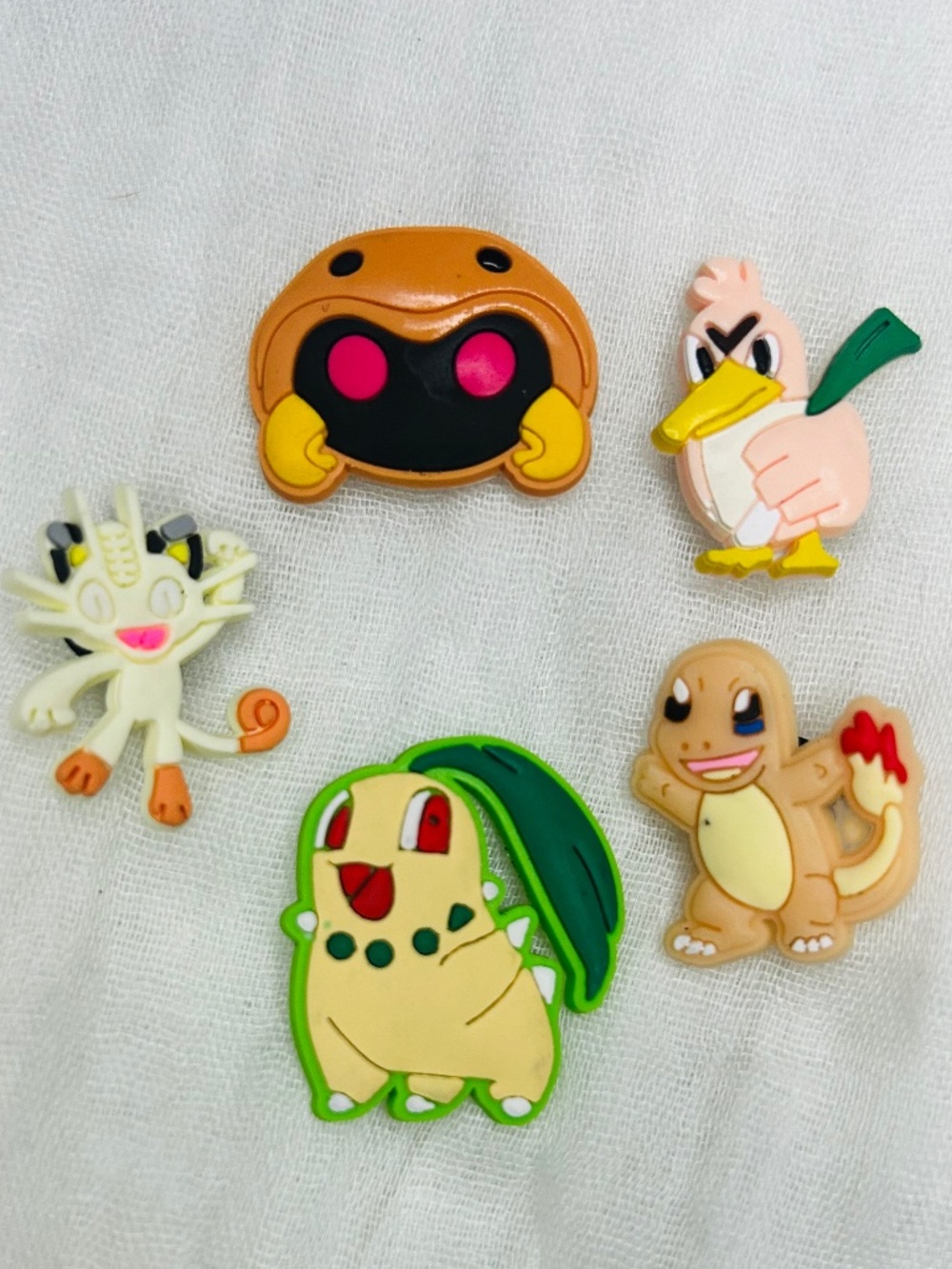 Pokemon Croc Charms, Jibbitz - Set #52